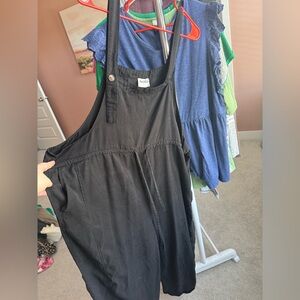 Arula Cropped Overall Jumpsuit